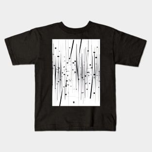 Lines and Dots Kids T-Shirt